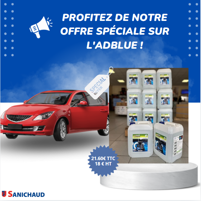 Profitez de notre offre spéciale sur l'ADBLUE !